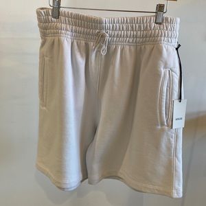 Agolde boxer style sweat shorts